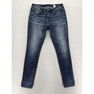 Buckle Dark Blue Ankle & Cropped Jeans